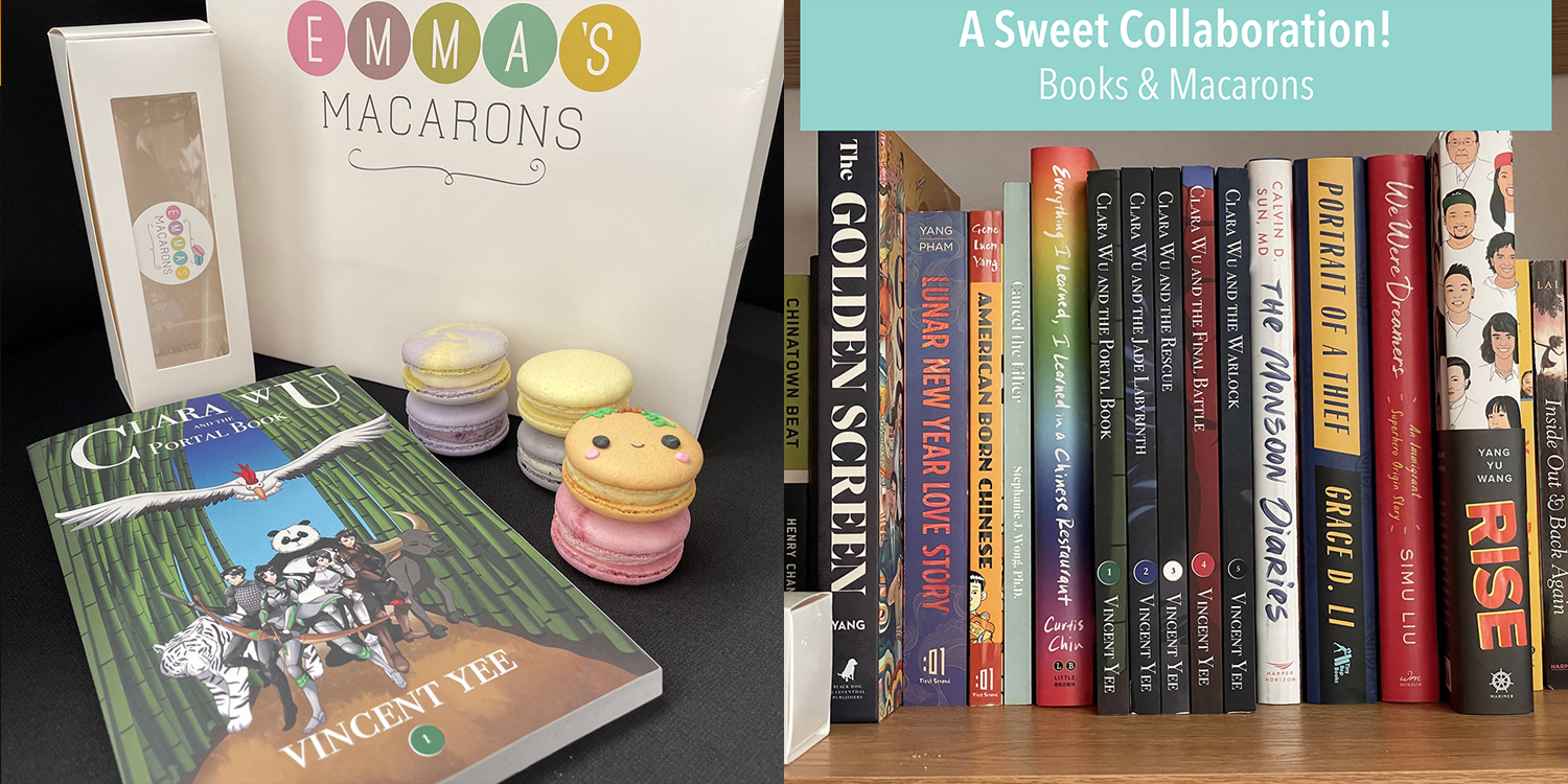 Clara Wu Books and Emma's Macarons
